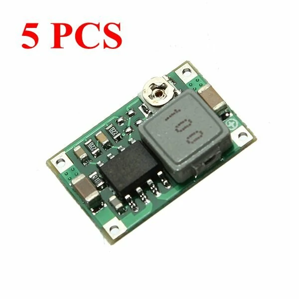 5Pcs Mini DC Adjustable Power Supply Buck Module Step Down Module — view 2