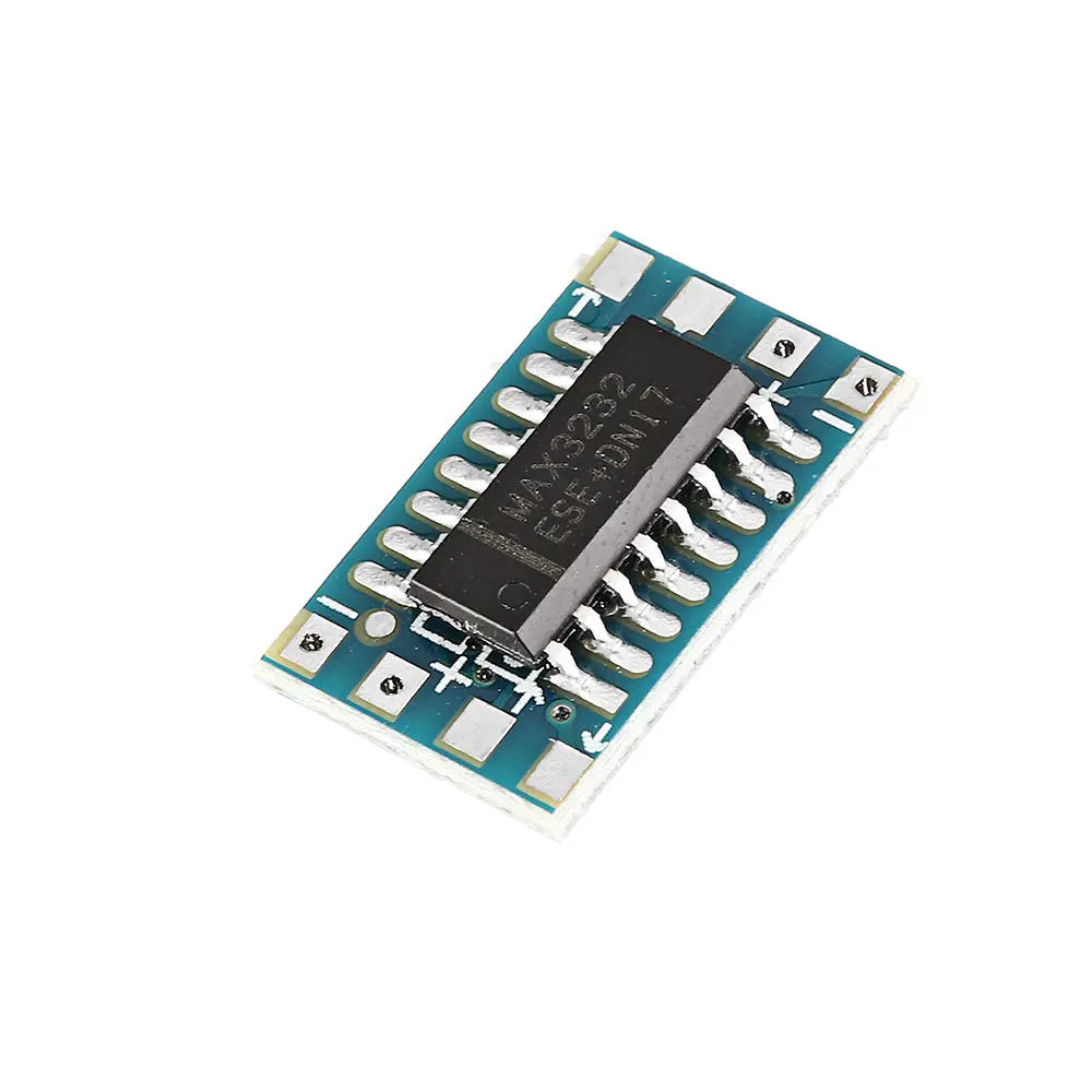 5pcs Mini RS232 to TTL Converter Module Board Adapter MAX3232 120kbps 3-5V Seria — view 3