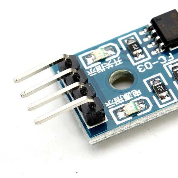 5Pcs Speed Measuring Sensor Counter Motor Test Groove Coupler Module For — view 5