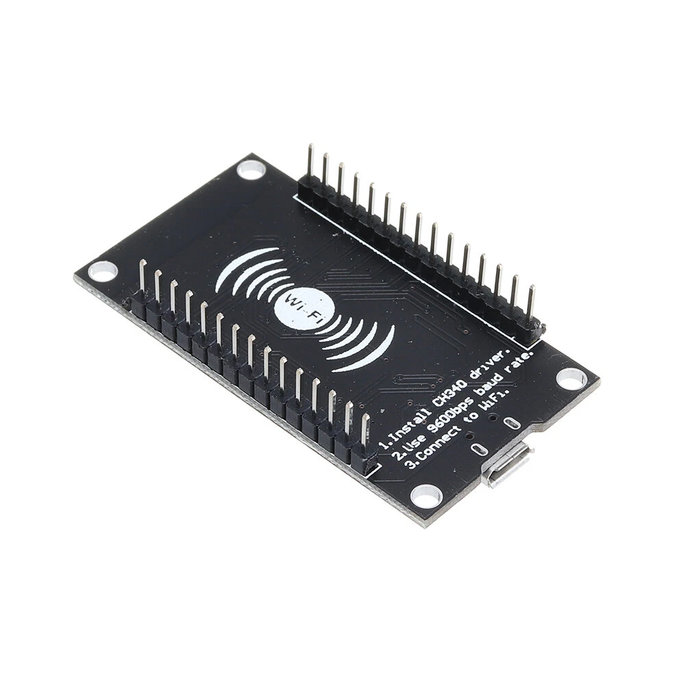 5pcs Wireless NodeMcu Lua CH340G V3 Based ESP8266 WIFI Internet of Things IOT Development Module Geekcreit for Arduino - products that work with official Arduino boards — view 10