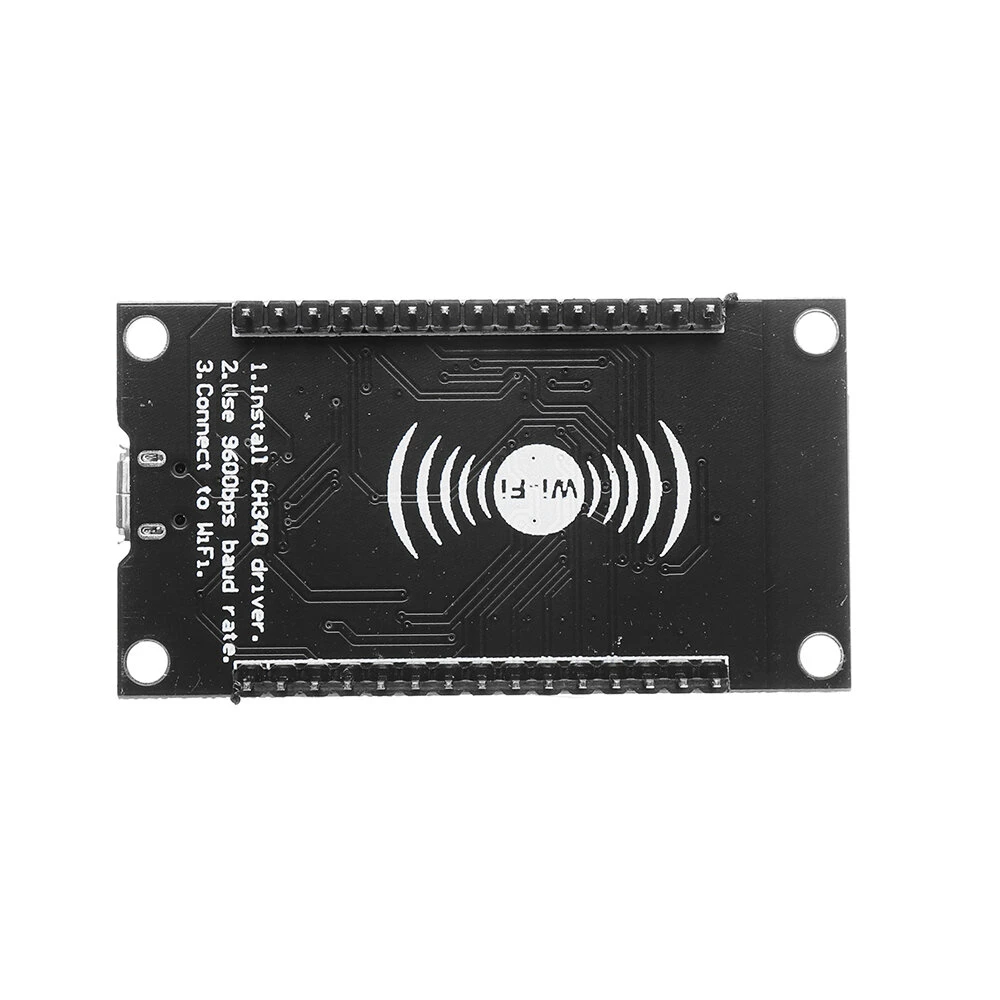 5pcs Wireless NodeMcu Lua CH340G V3 Based ESP8266 WIFI Internet of Things IOT Development Module Geekcreit for Arduino - products that work with official Arduino boards — view 3