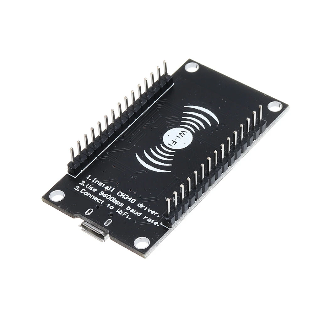 5pcs Wireless NodeMcu Lua CH340G V3 Based ESP8266 WIFI Internet of Things IOT Development Module Geekcreit for Arduino - products that work with official Arduino boards — view 4