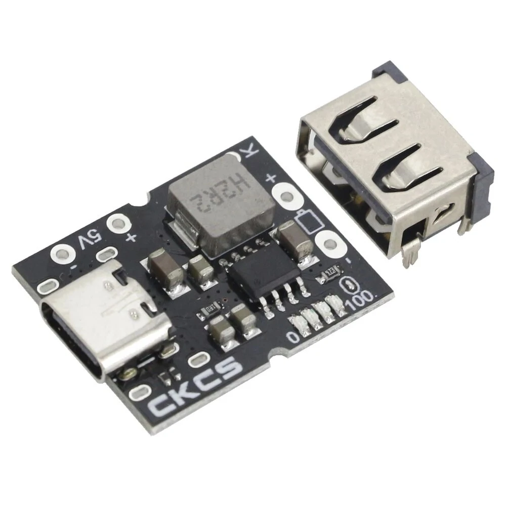 5V 2A Charge and Discharge Integrated Module Type-C Input Compatible with 4.2V/4.35V Lithium Battery — view 2