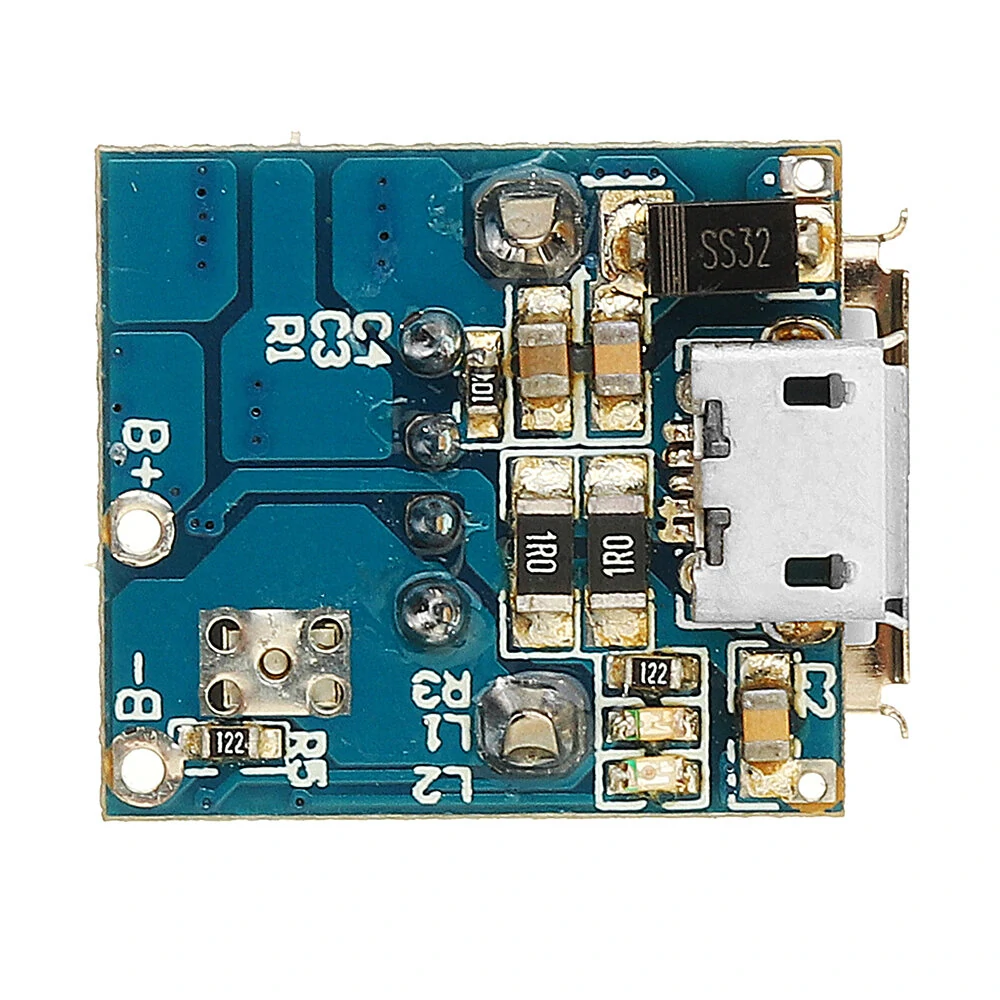 5V Lithium Battery Charger Step Up Protection Board Boost Power Module Micro USB Li-Po Li-ion 18650 Power Bank Charger Board DIY — view 5