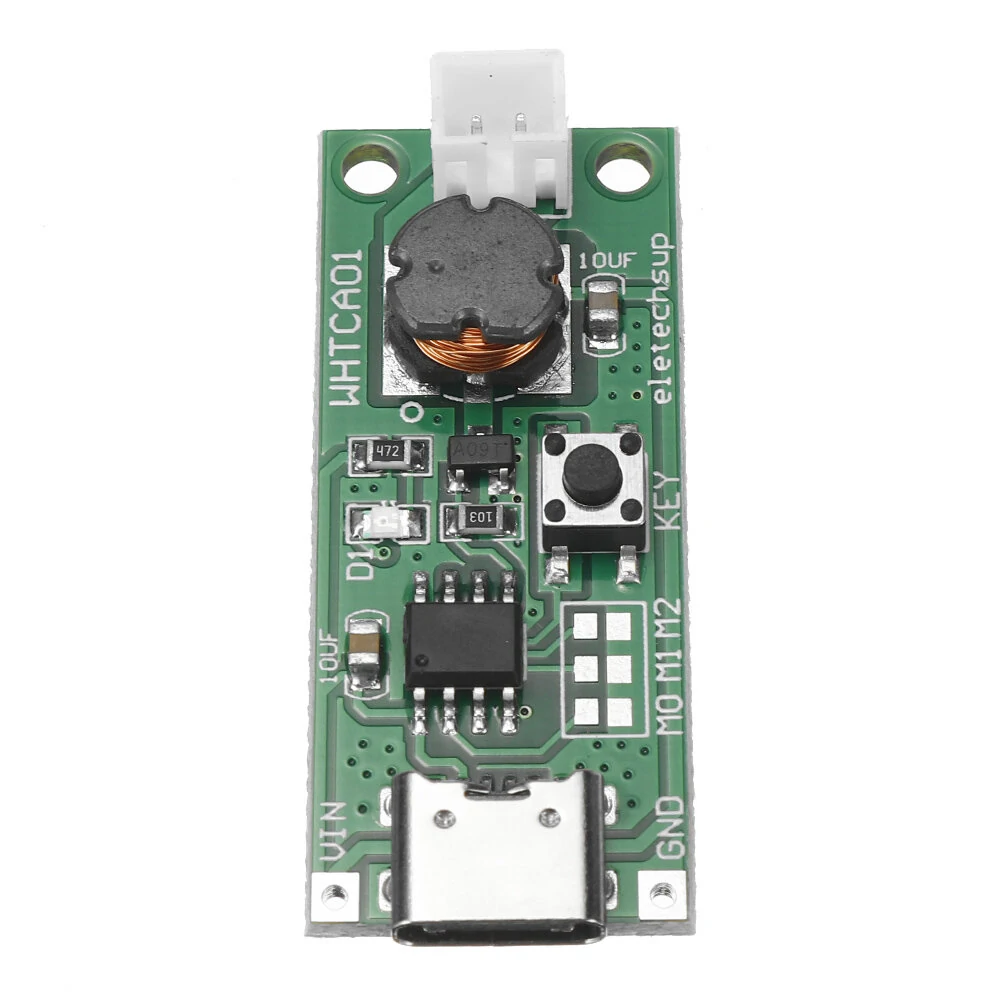 5V USB Humidifier Driver Board Type-C USB Mini Atomizing Spray Humidification DIY Kit Fogger Atomization Film Atomizer — view 4