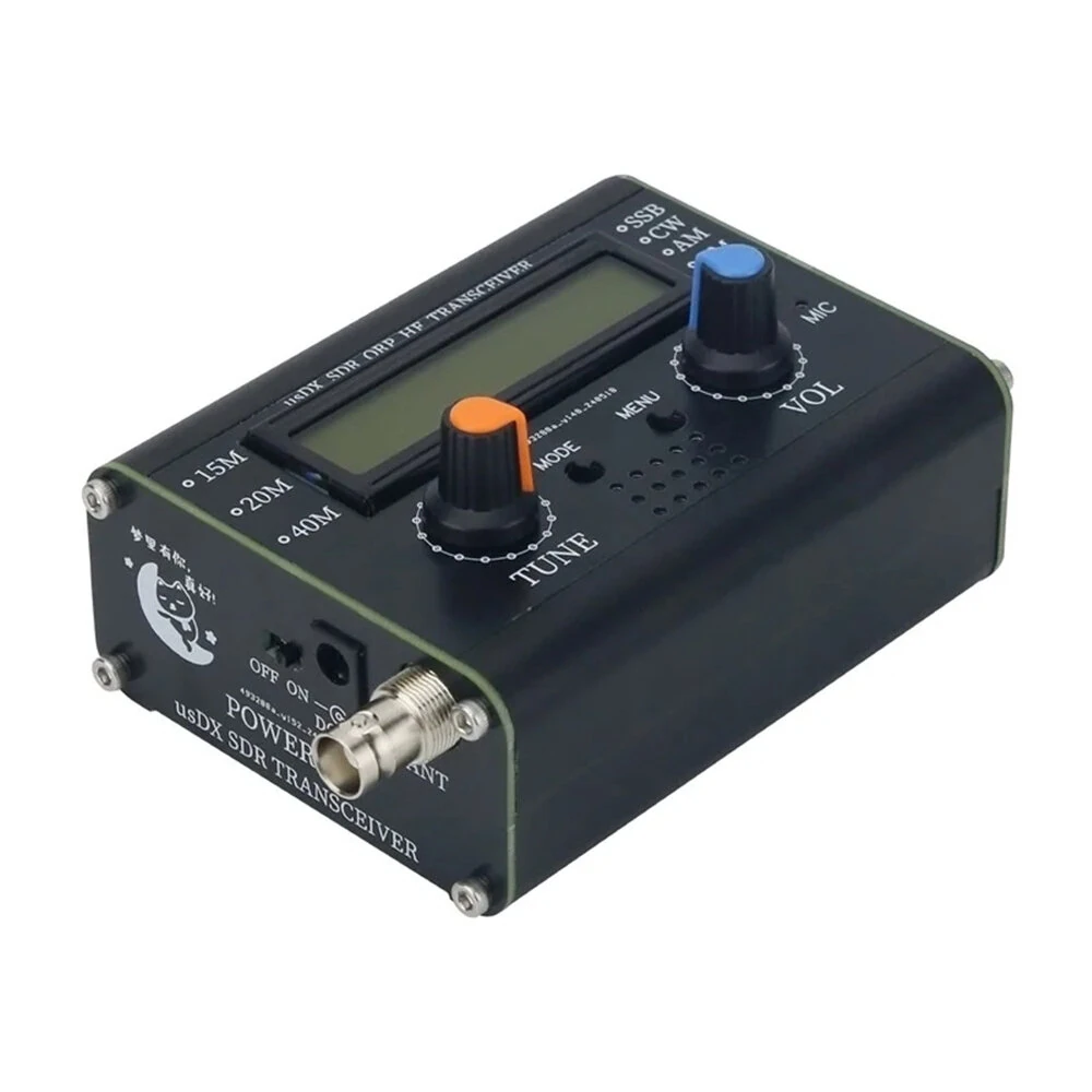 5W usDX SDR QRP Transceiver QCX-SSB to SSB 3-Band All Mode High Frequency Transceiver with Handheld Microphone — view 7