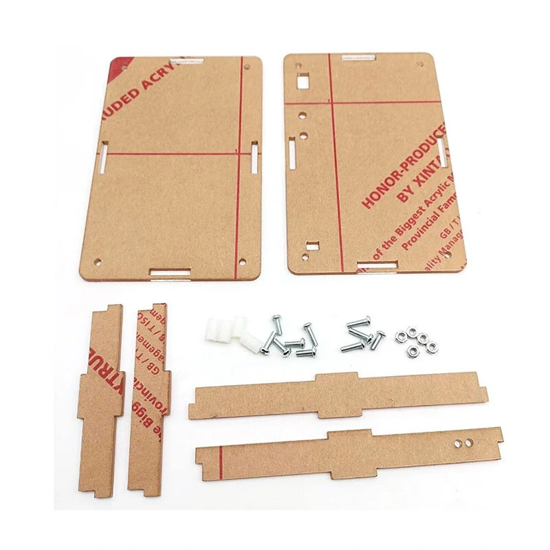 6 Digits DIY Clock Kit Auto Display Time DIY Alarm Clock Soldering Practice Kit for Students and Diyers DC4.5V-5.5V — view 10