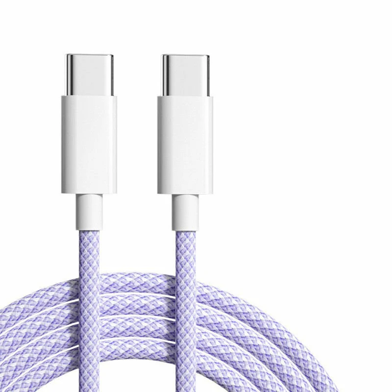 60W USB-C to USB-C Cable Fast Charging Data Transmission Copper Core Line 1M/2M Long for OPPO Reno9 for Redmi 60 for Xiaomi 13pro for Honor Magic5 for Huawei Mate50 for Samsung Galaxy S23 — view 3