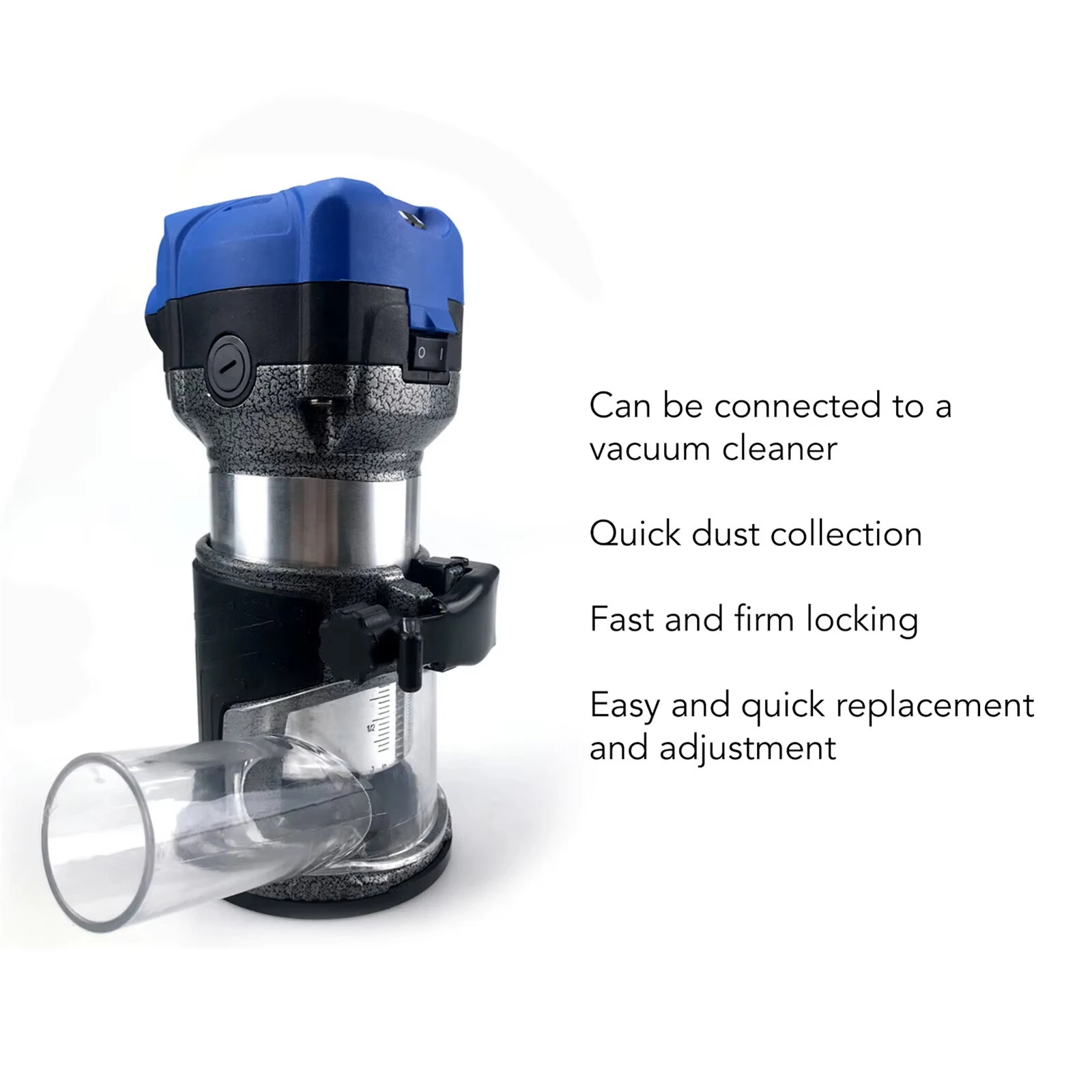 65mm Router Base Trimming Milling Machine Base Electric Trimmer Machine Base Power Tool Accessories Woodworking Edge Cutter — view 3