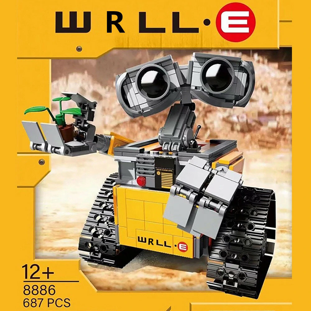 687pcs WRll-E Robot 18cm Blocks Toy Idea Technic Figures Model Building Kits Block Bricks Educational Christmas Toy Birthday Gift — view 8