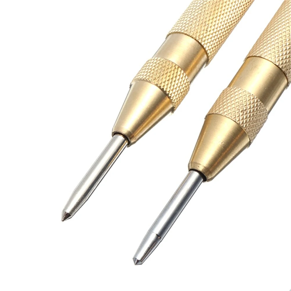 6mm Automatic Center Pin Punch Spring Loaded Marking Starting Holes Tool — view 7