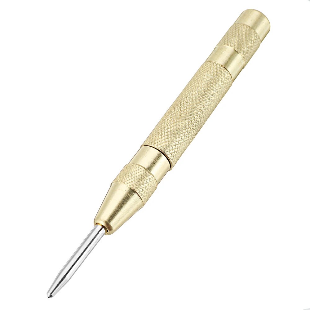 6mm Automatic Center Pin Punch Spring Loaded Marking Starting Holes Tool — view 8
