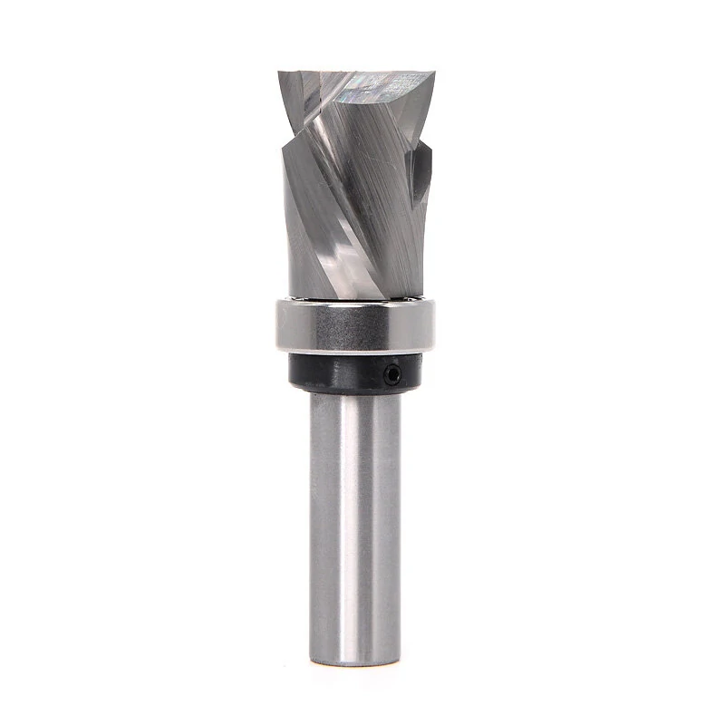 6mm/6.35mm/12.7mm Shank Carbide CNC Router Bit Bearing Ultra-Perfomance Compression Flush Trim Milling Cutter For Wood — view 5