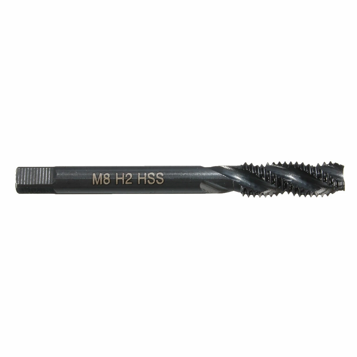 7pcs M3-M12 HSS Nitriding Coated Screw Tap Metric Right Hand Spiral Screw Thread Tap — view 6