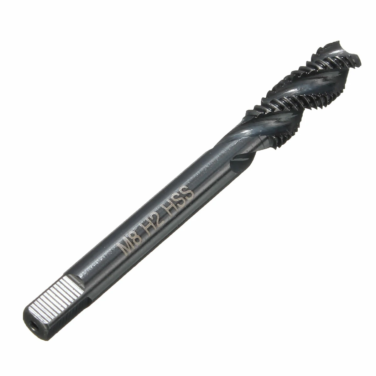 7pcs M3-M12 HSS Nitriding Coated Screw Tap Metric Right Hand Spiral Screw Thread Tap — view 7