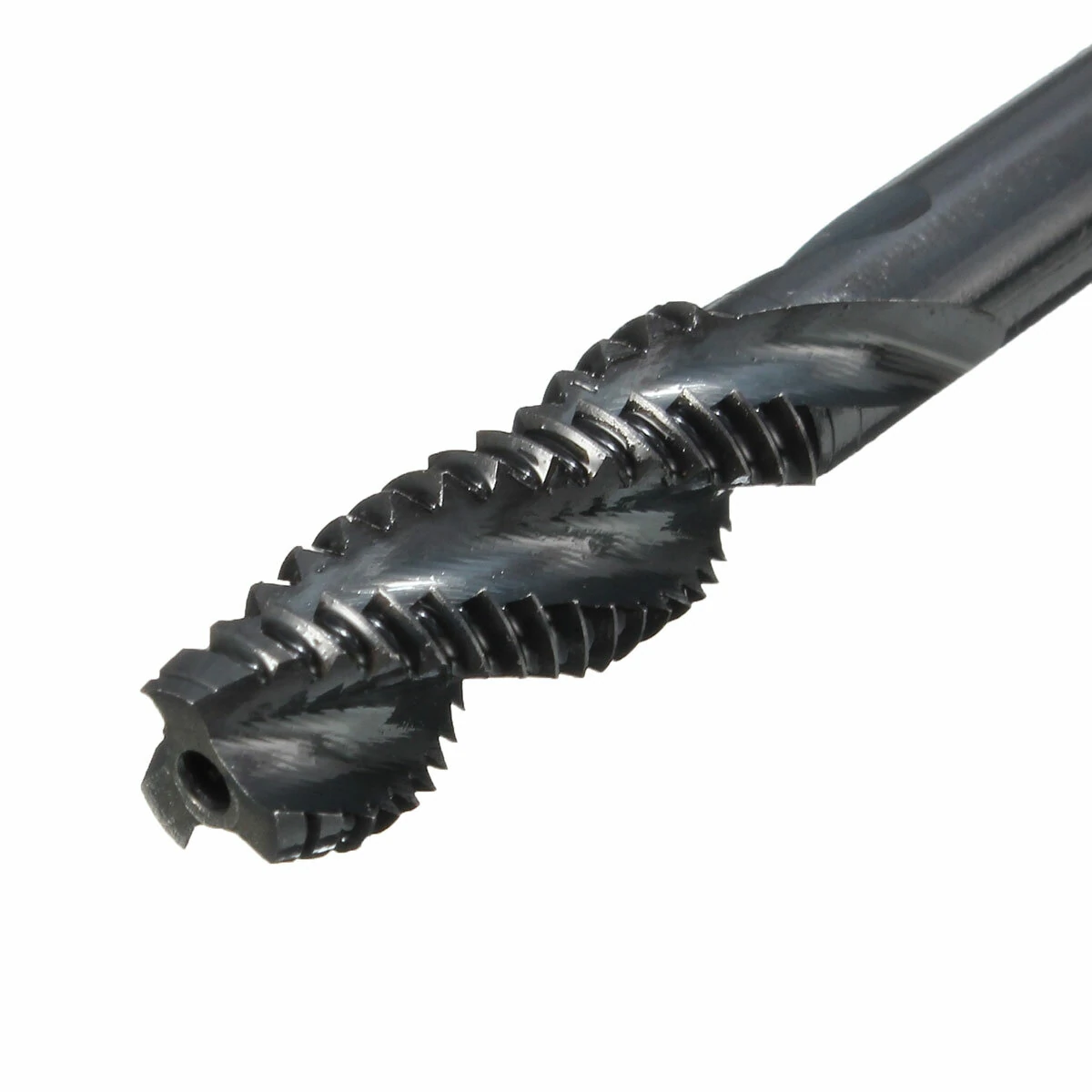 7pcs M3-M12 HSS Nitriding Coated Screw Tap Metric Right Hand Spiral Screw Thread Tap — view 8
