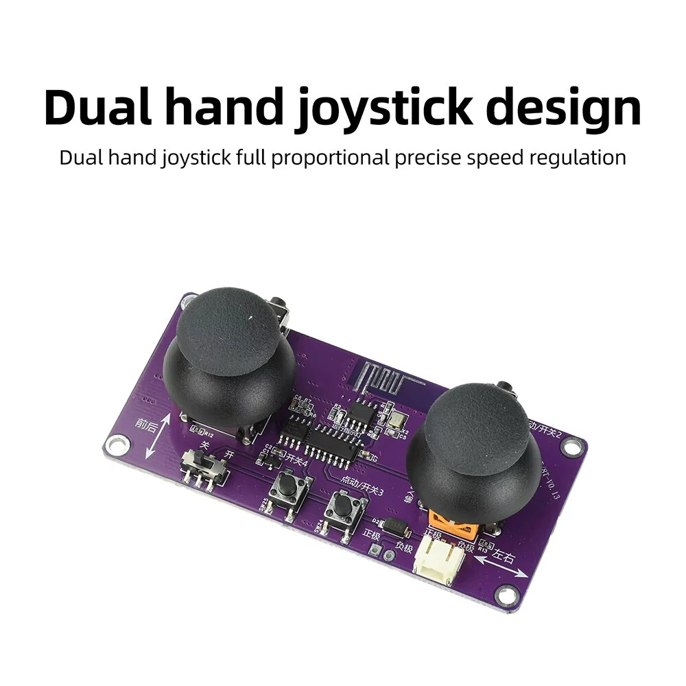 8-Channel 2.4GHz Wireless Remote Control Module Kit with Dual-Thumbstick Design for DIY Remote Control Cars And Boats — view 4