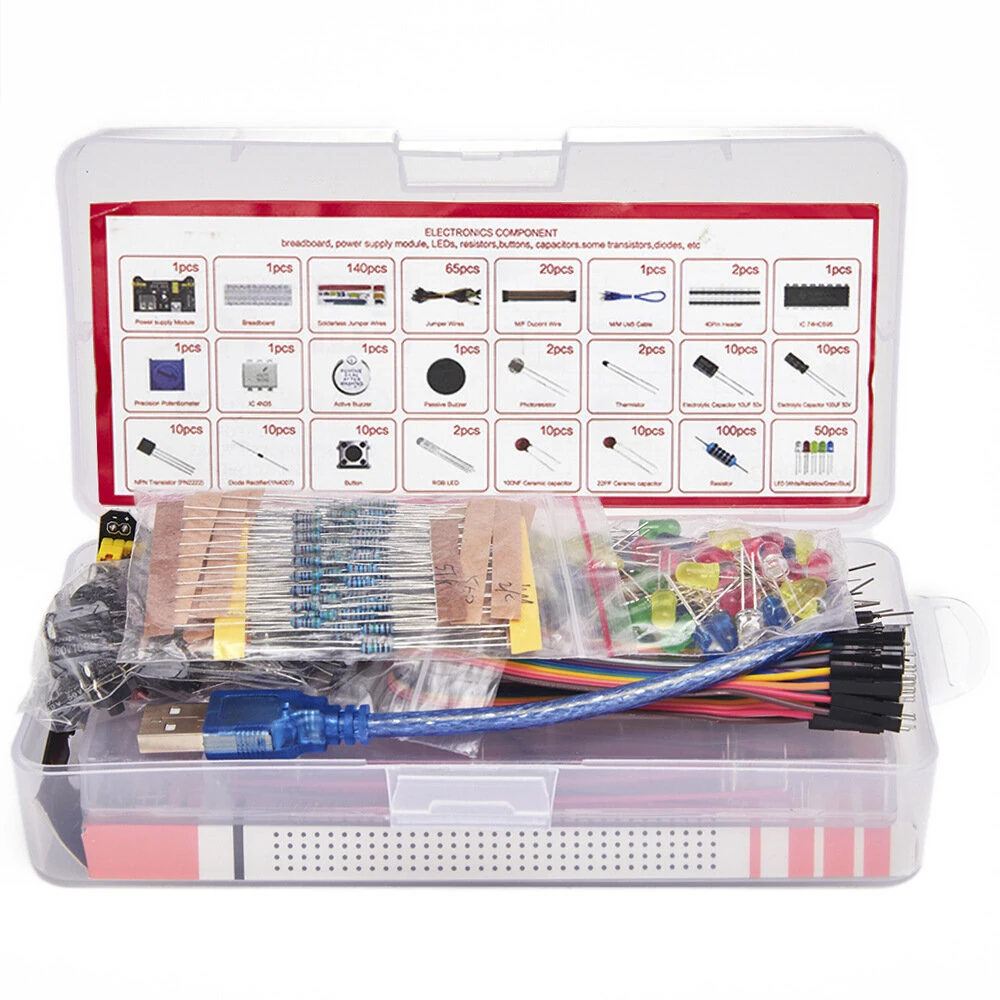 830-hole Breadboard Kit 3386P Component Pack Beginner Kit DIY Component Package Starter Kit — view 5