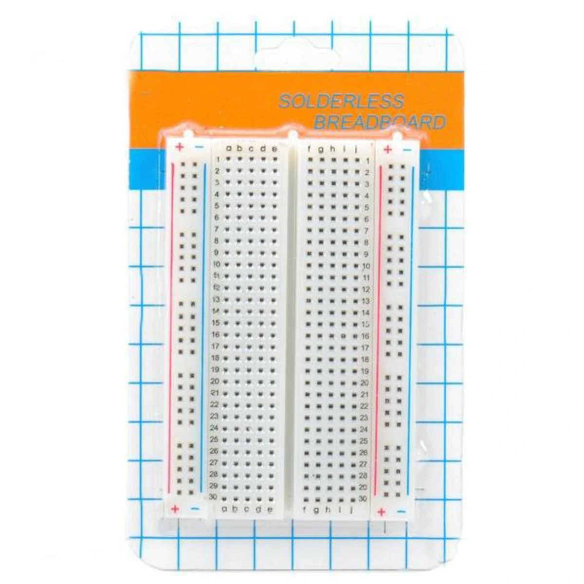 8.5 x 5.5cm 400 Tie Points 400 Holes Solderless Breadboard Bread Board — Pricio