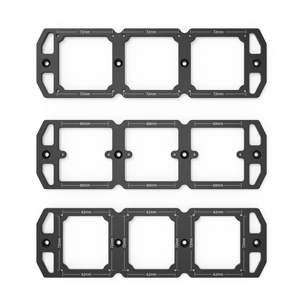 86 Type Socket Box Hole Template Wood Board Slotting Template Switch Socket Opening Template Aluminum Alloy Hole Opening Marking Tool — view 6