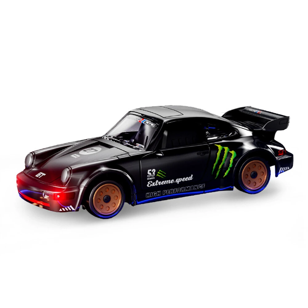 88RC 911 RTR 1/43 2.4G 4WD Drift RC Car Gyro Alloy Body Shell Desktop Full Proportional Mini Race LED Light Radio Control High-Speed Motor On-Road Racing Vehicle Model Boys Gifts Toys — Pricio