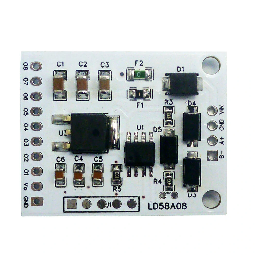 8ch RS485 Modbus RTU DO/PWM Output Multifunction MOS Driver Board for Multilayer Signal Lights LED Relay Solenoid Valves Motor — view 7