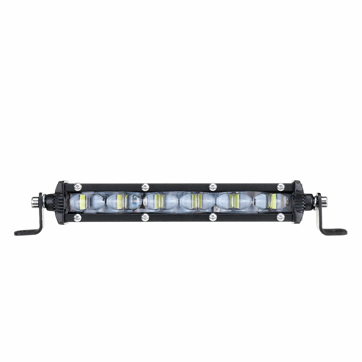 8inch 60W 6LED Work Light Slim Single Row 6D 9-30V Spot Beam Off-Road Waterproof Lamp — view 5