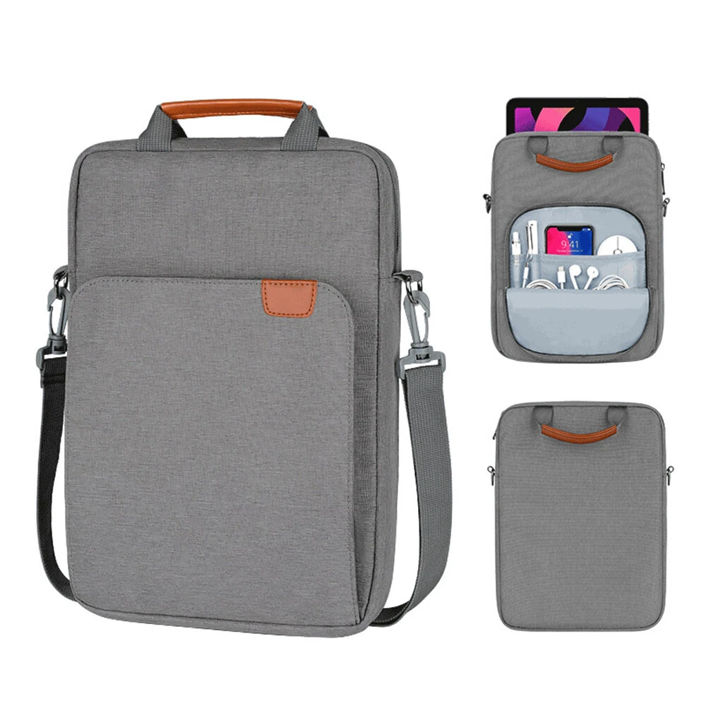 9.7''/13'' Tablet Sleeve Bag Lightweight Laptop Handbag Simple Waterproof Notebook Inner Case Messenger Bag — view 7