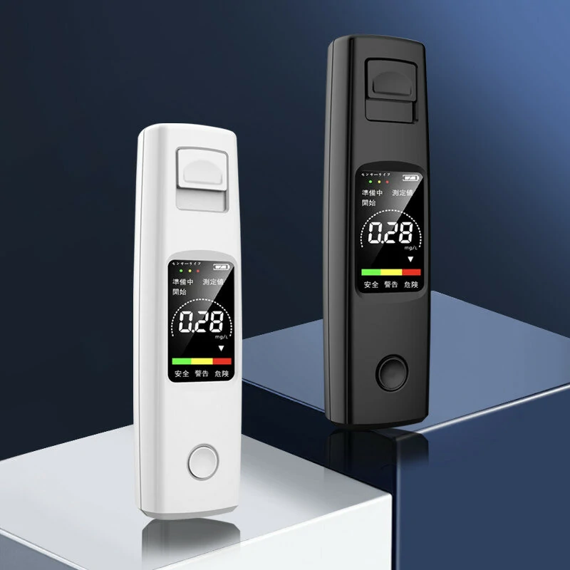 A20 Portable Alcohol Tester High Sensitivity Breathalyzer HD Display Non-contact Type-C Charging 200mAh Battery — view 2