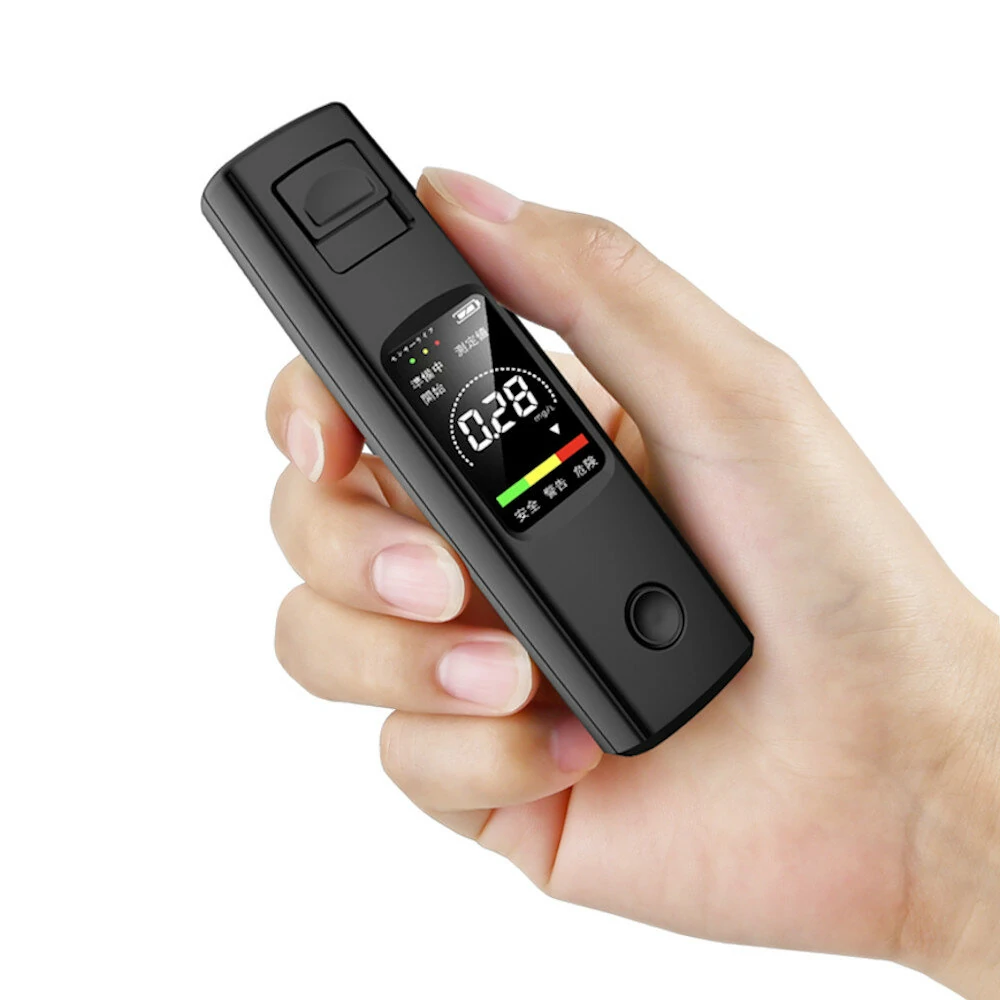 A20 Portable Alcohol Tester High Sensitivity Breathalyzer HD Display Non-contact Type-C Charging 200mAh Battery — view 7
