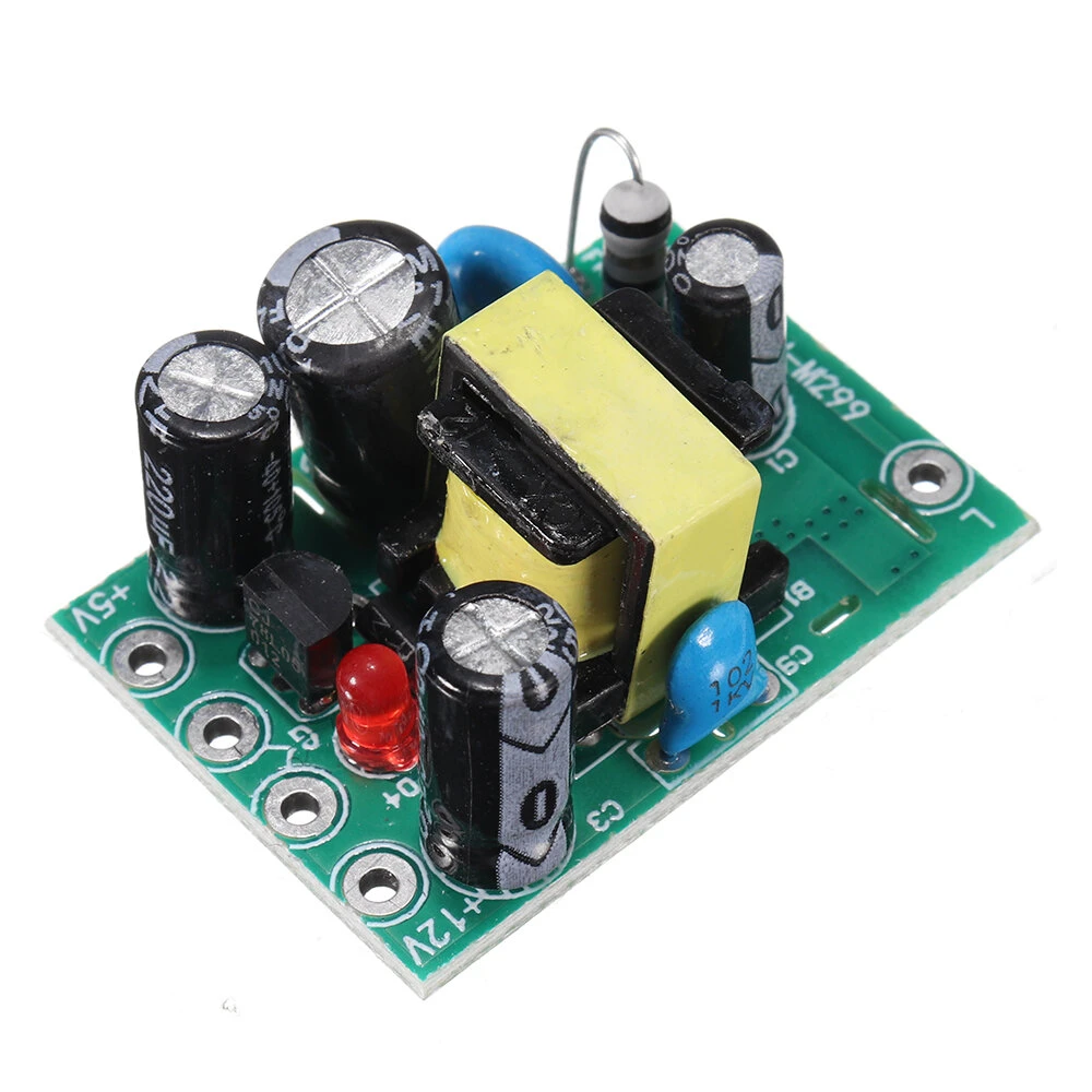 AC to DC Switching Power Supply Module AC-DC Isolation Input 110-220V Dual Output 5V/12V 100mA /500mA — view 8
