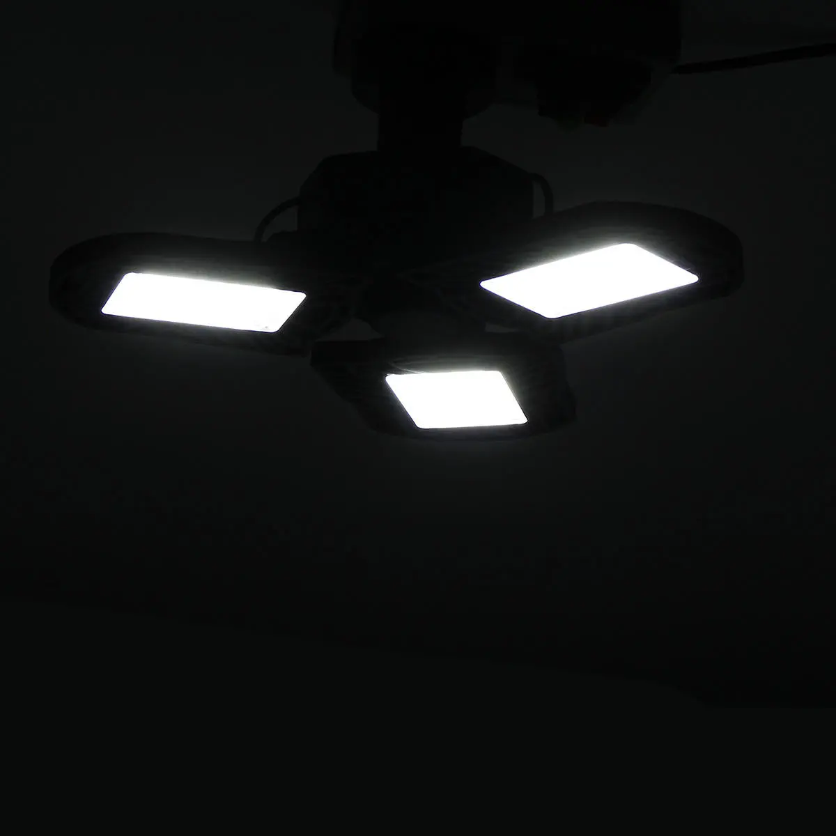AC85-265V E26 E27 60W Pure White 144 LED Folding Garage Ceiling Light Bulb Works — view 8
