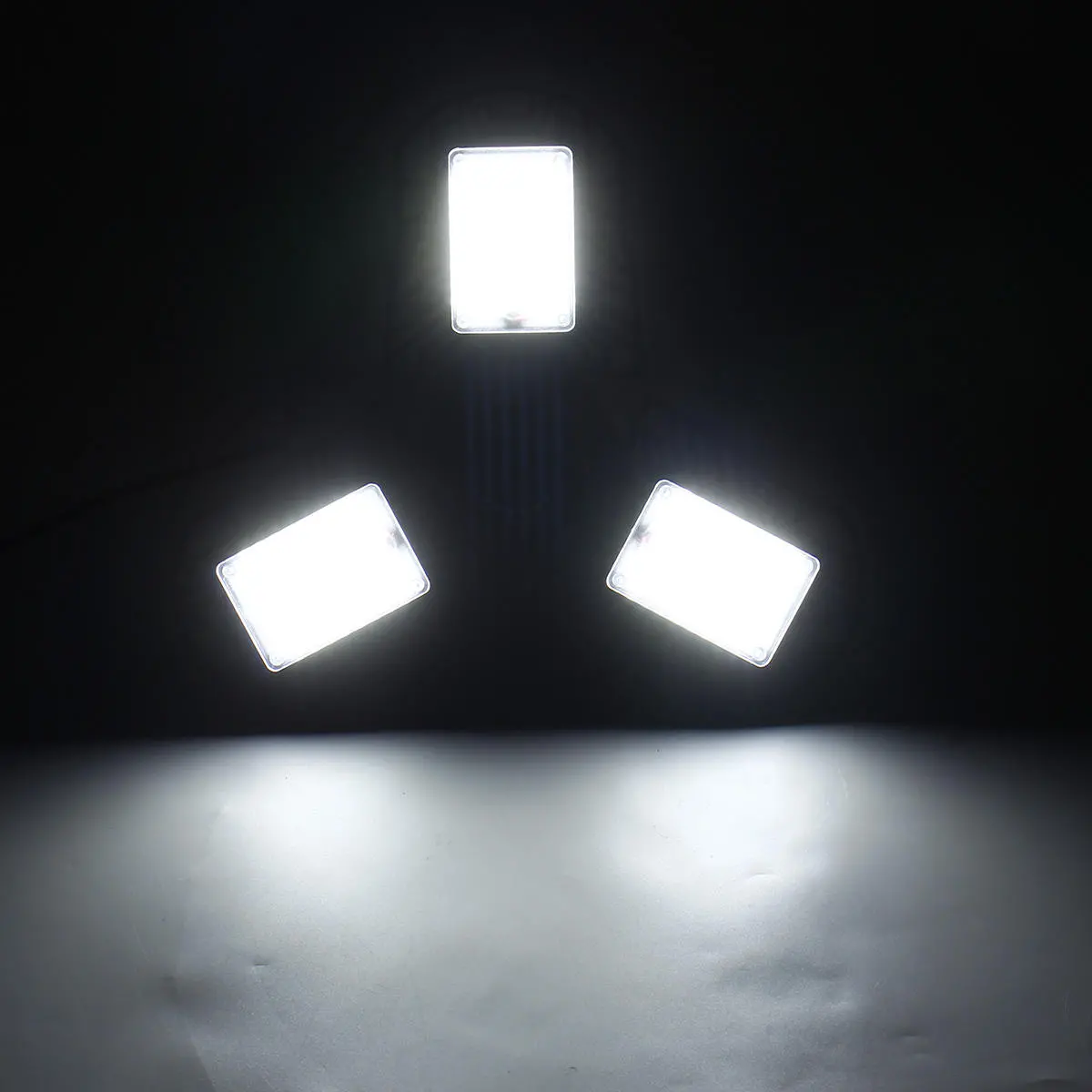 AC85-265V E26 E27 60W Pure White 144 LED Folding Garage Ceiling Light Bulb Works — view 9