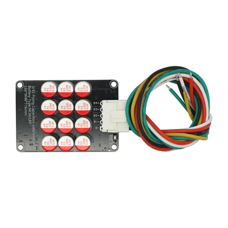 Active Equalizer Balancer 5A 4S/8S Ternary Lithium Iron Lithium Titanate 5mv Precision Active Balancing Energy Transfer Device Lipo/Lifepo4/LTO Battery Energy Capacitor — view 3