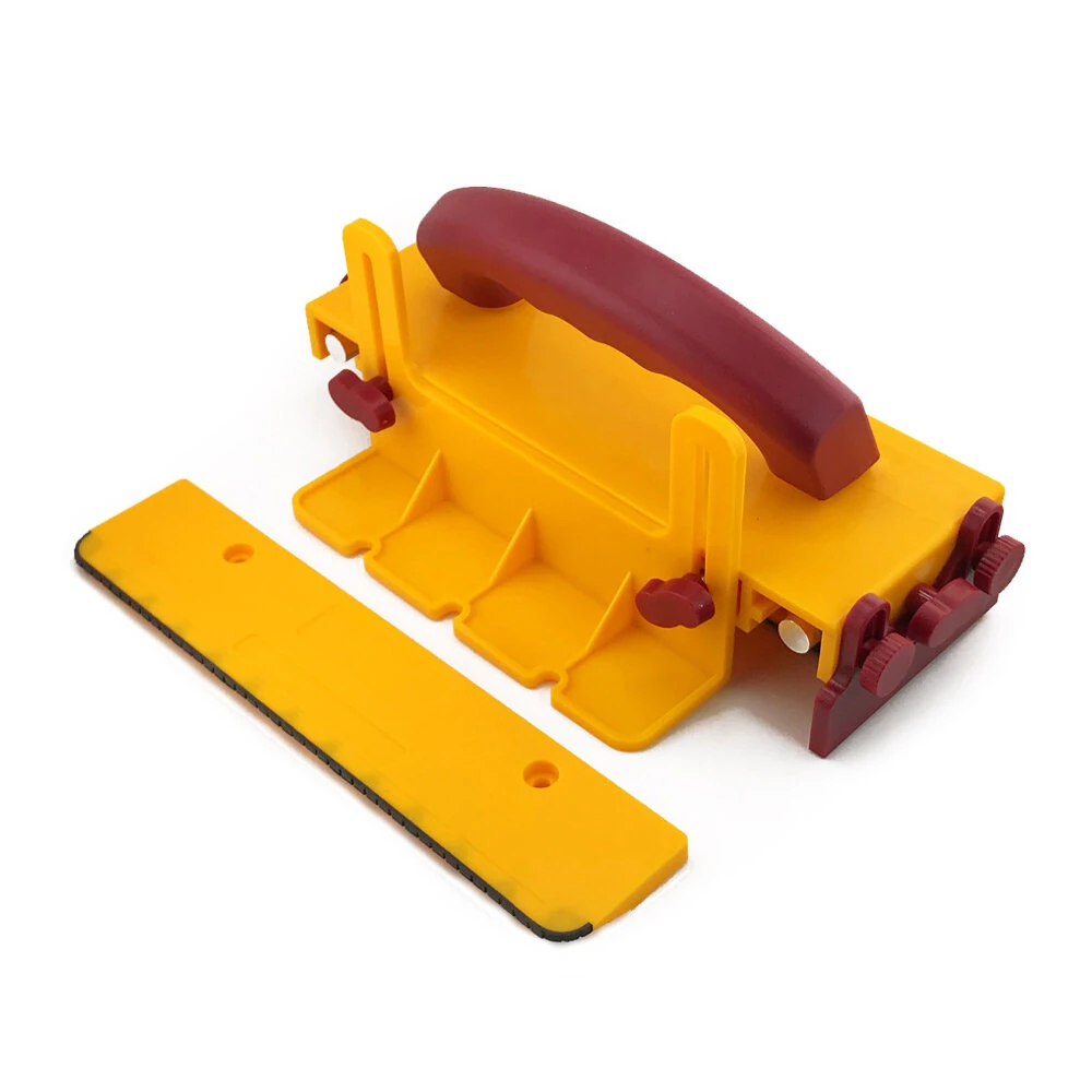 Adjustable Table Saw Pushblock Cuts Safe for Widgets Difficult Cut for Table Saws / Router Tables / Band Saws / Jointers — view 2