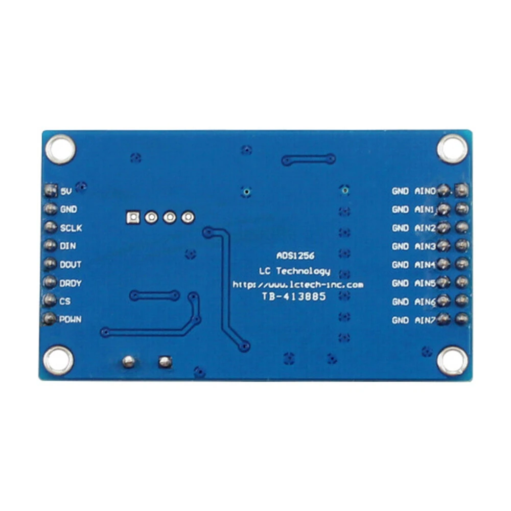 ADS1256 24 Bit 8 Channel ADC Data Acquisition Board Module High Precision AD Collecting Data Acquisition Card — view 3