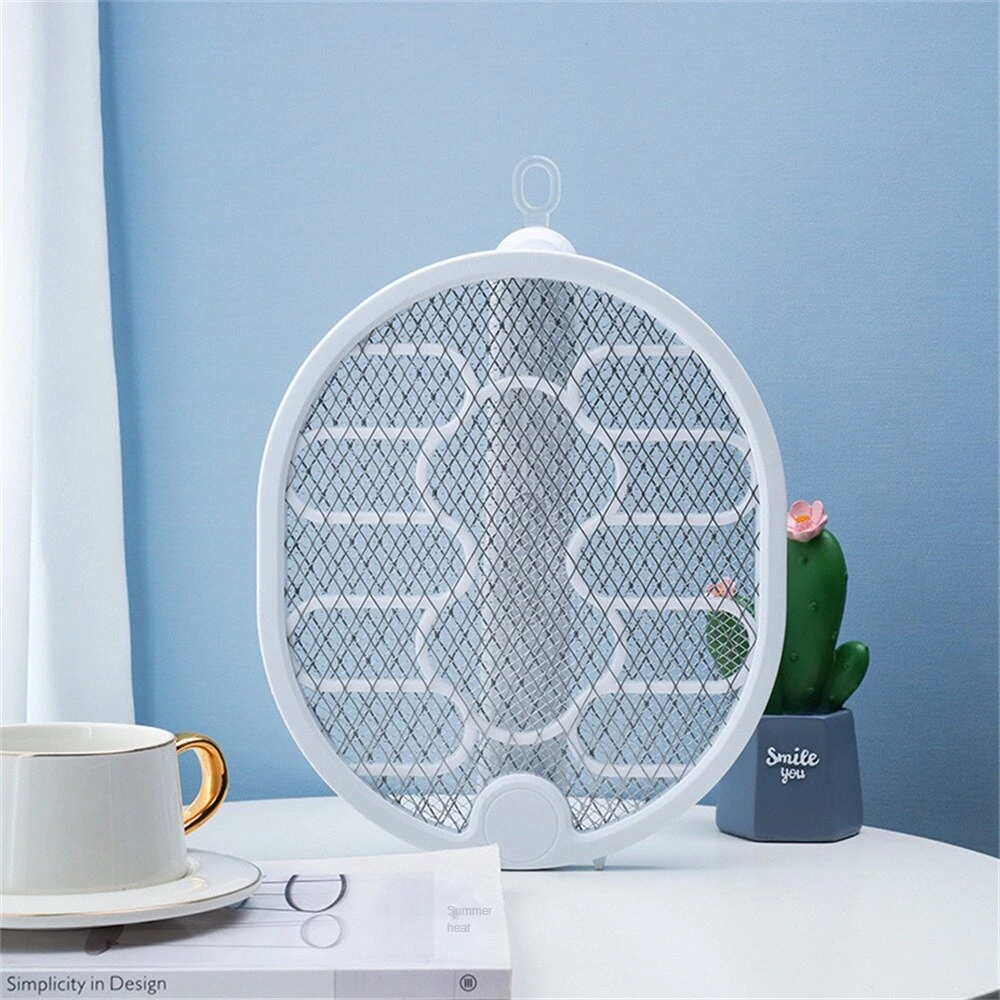 AGSIVO 3 In 1 3000V Cordless Rechargeable Electric Mosquito Bug Zapper Foldable Handheld Mosquito Killing Lamp — view 7