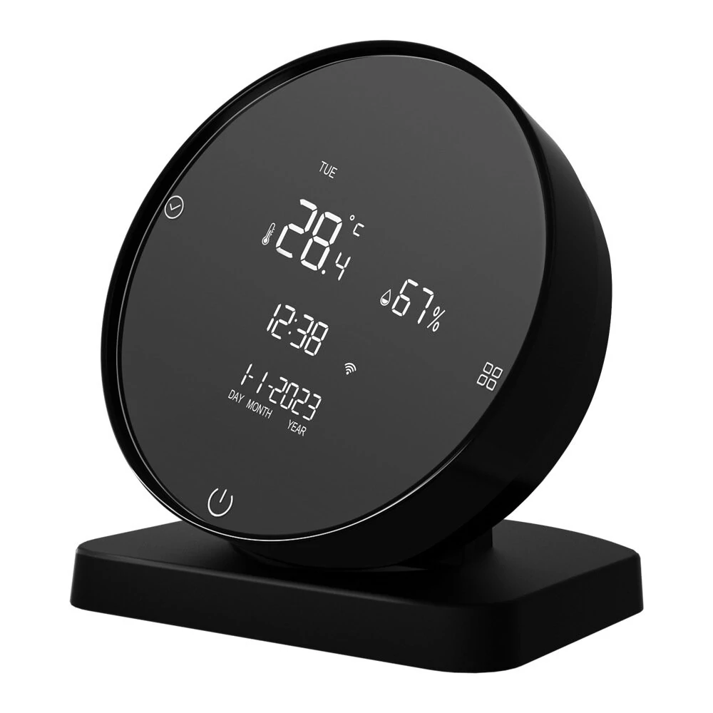 AGSIVO 3 In 1 Tuya Wifi Infrared IR Remote Controller Alarm Clock Temperature and Humidity Sensor Compatible with Alexa & Google Home — view 2