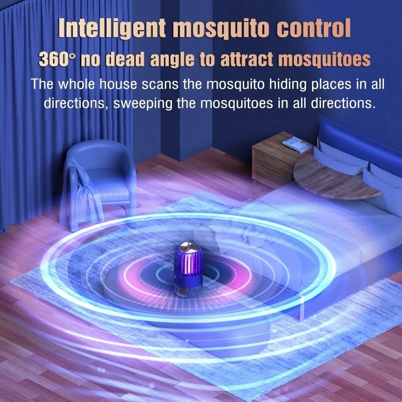 AGSIVO Plug-in Electric Mosquito Bug Zapper Mosquito Killing Lamp Fly Trap Fly Zapper For Home / Backyard / Patio — view 6