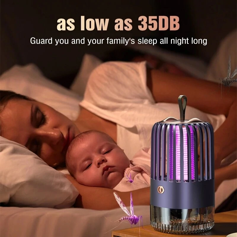 AGSIVO Plug-in Electric Mosquito Bug Zapper Mosquito Killing Lamp Fly Trap Fly Zapper For Home / Backyard / Patio — view 7