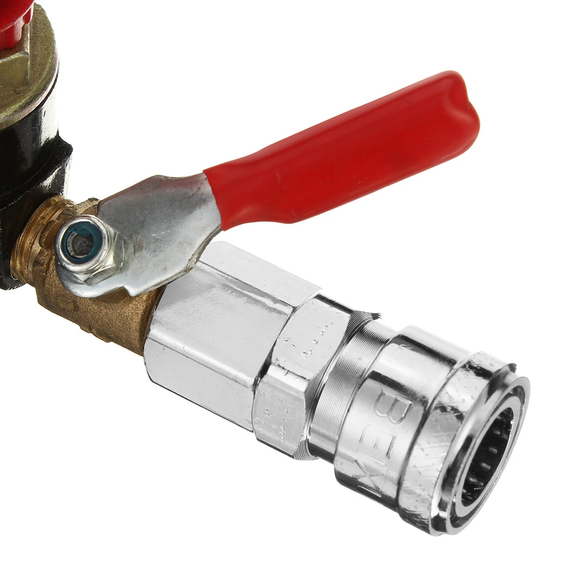 Air Compressor Pressure Switch Control Valve Regulator Gauges W/ Quick Connector — view 8