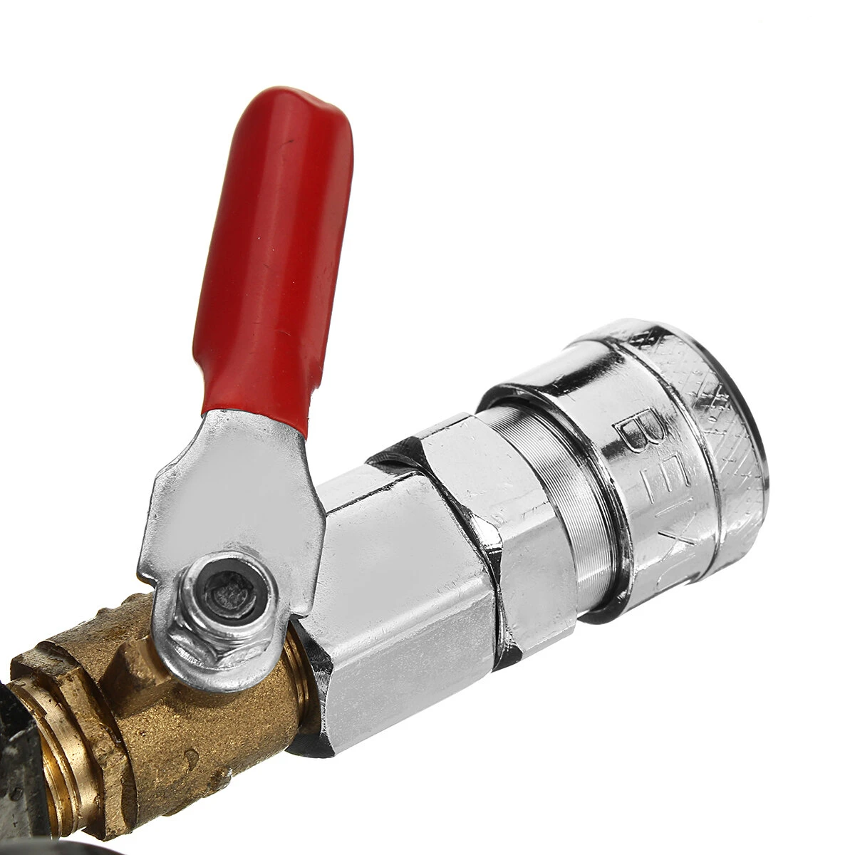 Air Compressor Pressure Switch Control Valve Regulator Gauges W/ Quick Connector — view 9