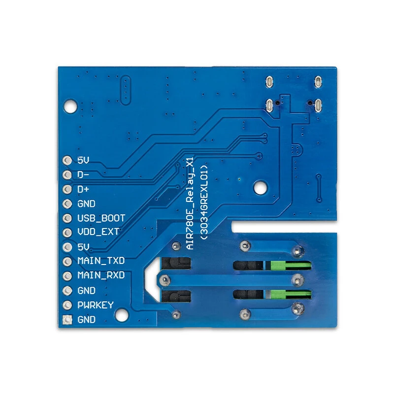 AIR780E 4G IoT Relay Module Single Channel AT Command Support Low Power Type-C Nano SIM Slot Network Status LED Module — view 4