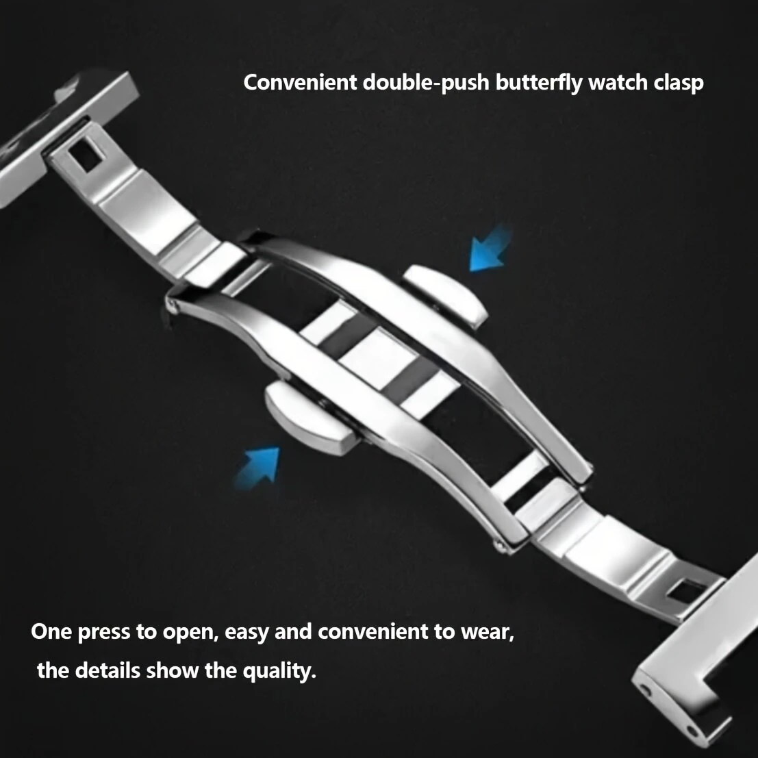 AIYISHI Luxury Men's Square Quartz Watch Steel Strap Casual Business Wristwatch Waterproof Luminous Date Design Comfortable Stylish — view 4