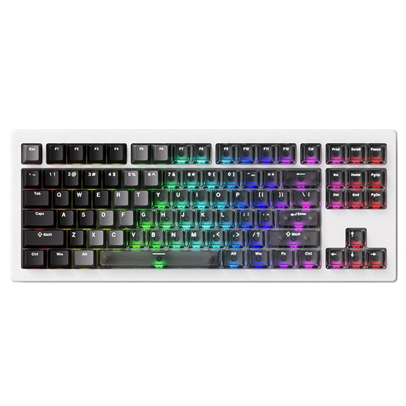 AKKO 5087 V3 HE Magnetic Switch Wired Mechanical Keyboard Hot-swappable Gasket Structure 8KHz Return Rate ARGB Backlight 0.005RT 32K Scanning Rate E-sports Gaming Keyboards — view 2