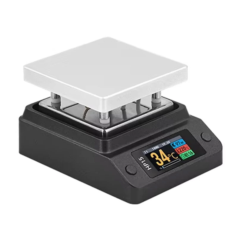 ALIENTEK HP15 Heating Plate Adjustable 30W-150W 80℃-350℃ LCD Screen Fast Charging PD QC Digital Preheater Repair Tool