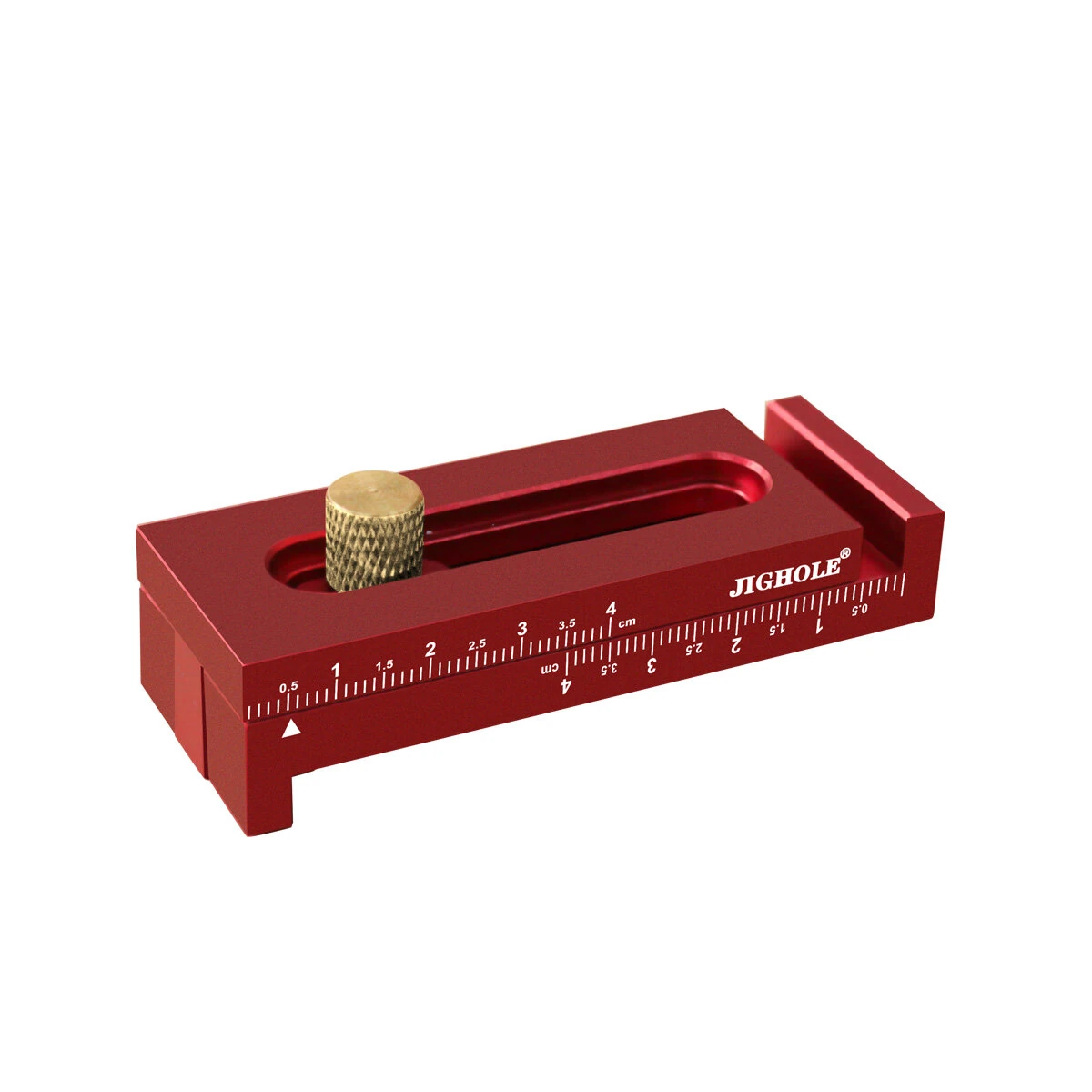 Aluminum Alloy Depth Gauge 5-40mm Gaps Gauge Woodworking Saw Gap Measuring Tool for Cutting Slotting Precision Metal Construction — view 3
