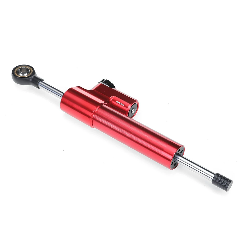 Aluminum Alloy Steering Damper With Damper Bracket Install Auxiliary Bracket For Three-bar Frame Scooter Boyueda S3 ANGWATT T1 Laotie TI30 T30 Xtron DT D88 T107 Pro — view 3