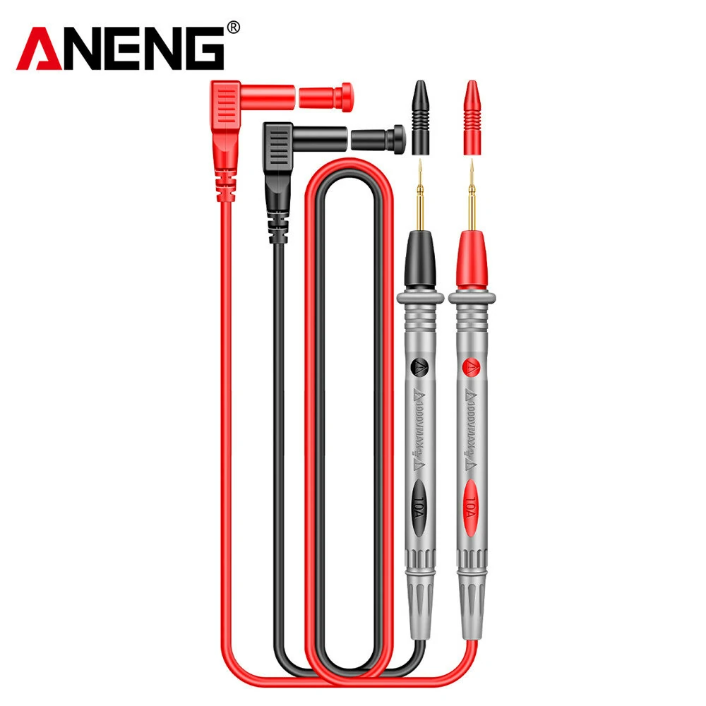 ANENG PT1005B 10A 1000V Digital Multimeter Probe Universal Test Lead Needle Pin Wire Pen Cable Kit Current Voltmeter Tester Wire — ANENG