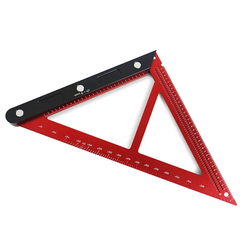 Angle Finder Protractor Hobbyists Adjustable Construction Woodworking Ruler — Angle
